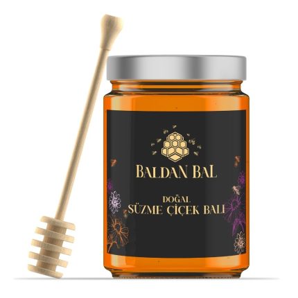 Çiçek Balı Cam Kavanoz