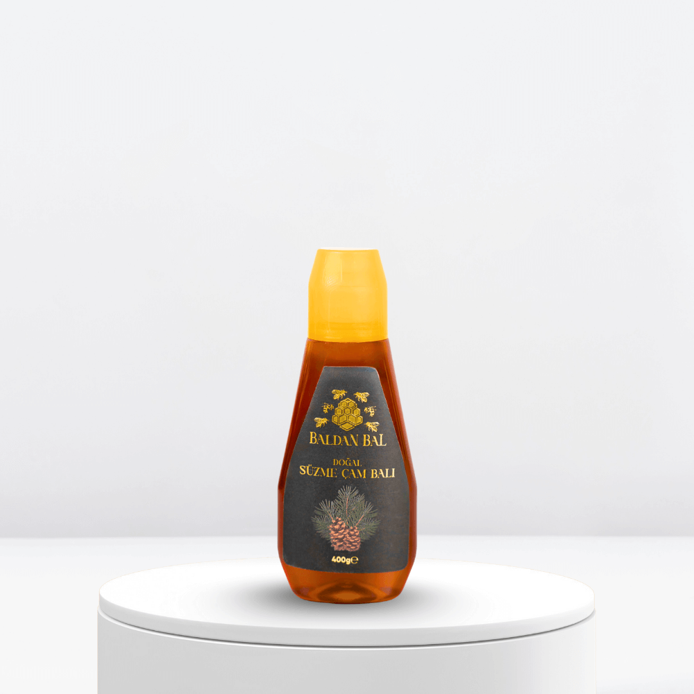 cam-bali-sikma-sise-400-gr Çam Balı Sıkma Şişe - Görsel 1
